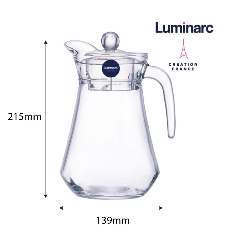 Bình Nước Thuỷ Tinh Luminarc Arc 1.3L- LUBIG2662