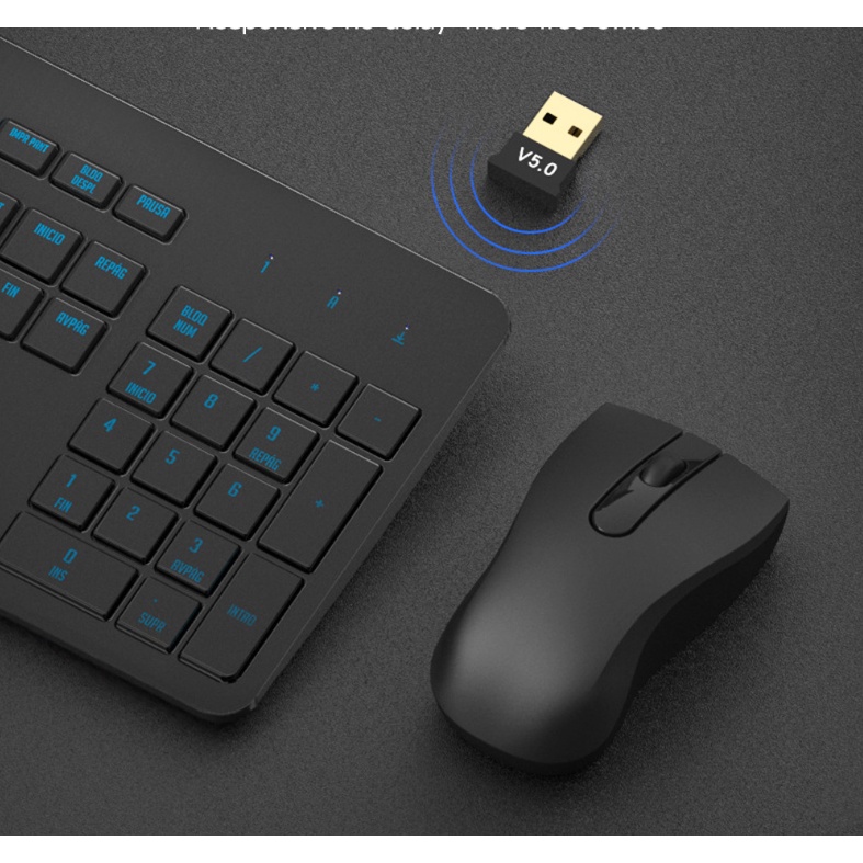 USB Bluetooth Không Dây 5.1 Dongle Cho PC kết nối loa máy in chuột tay cầm chơi game tín hiệu ổn định LOẠI TỐT TỰ NHẬN