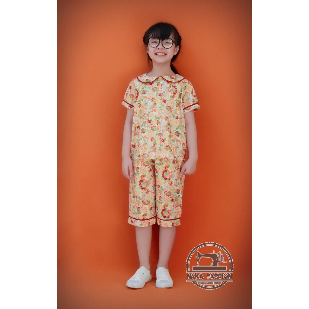 [Có sẵn] [Ảnh thật] Bộ Cổ Sen Lửng-MSP 2401