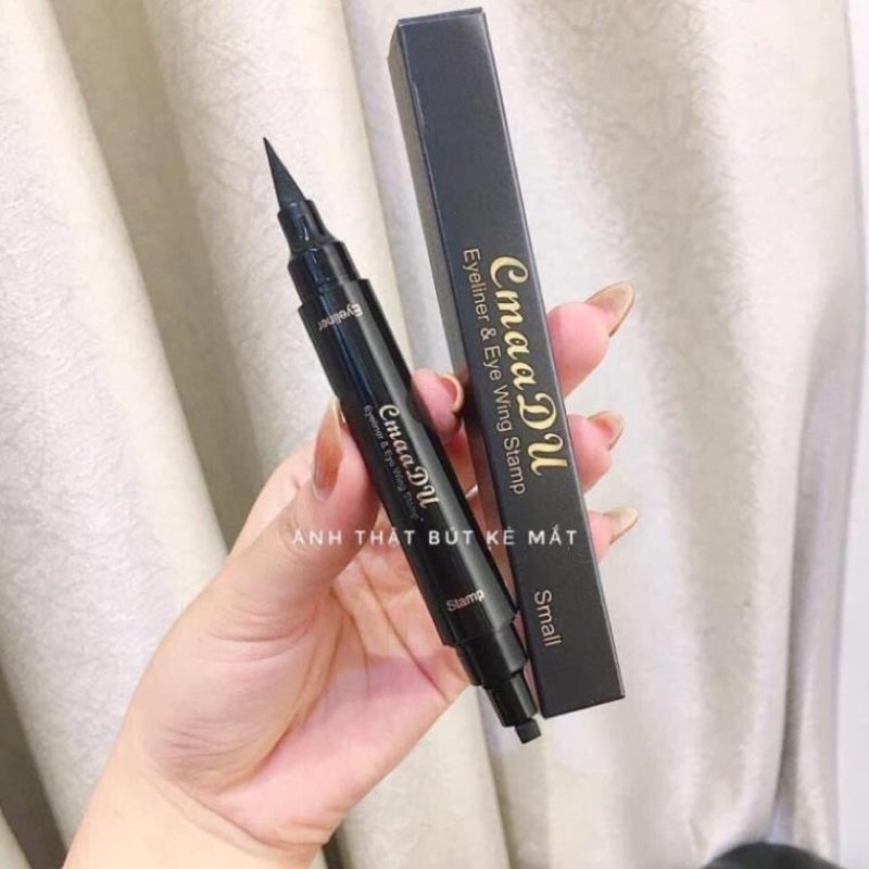 Bút kẻ mắt 2 đầu - eyeliner vẽ mắt dễ dàng lâu trôi nhanh khô cực đẹp
