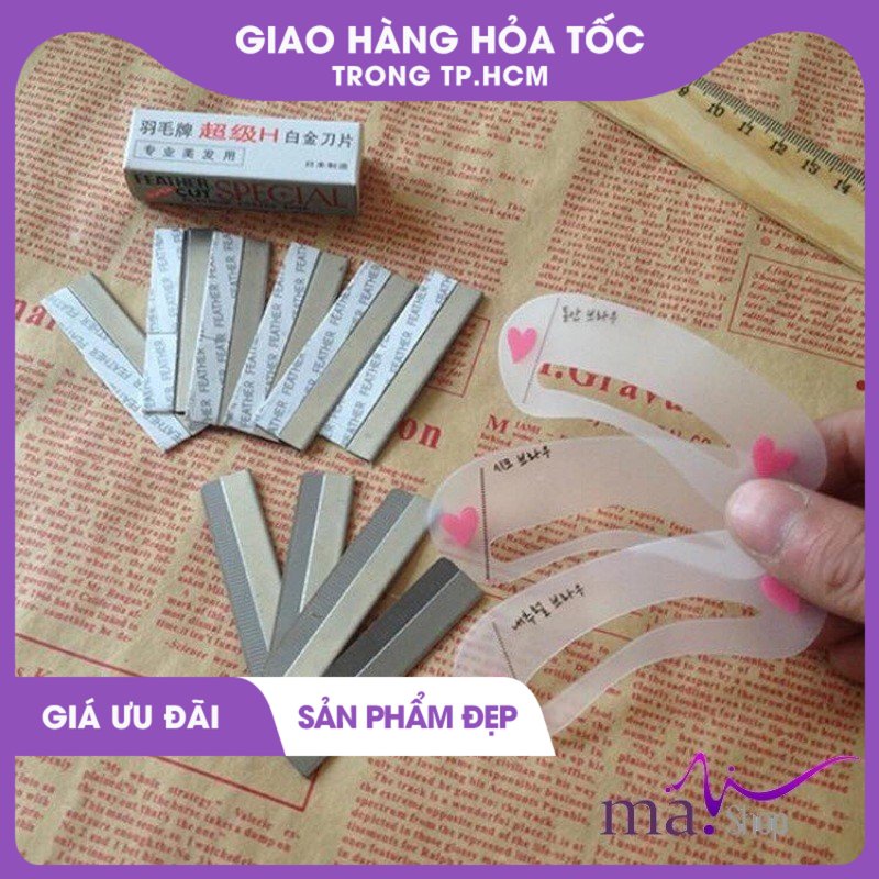 Đồ nghề dụng cụ hỗ trợ vẽ chân mày