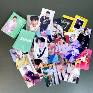 Set 55 lomo card BTS Suga Mẫu 1