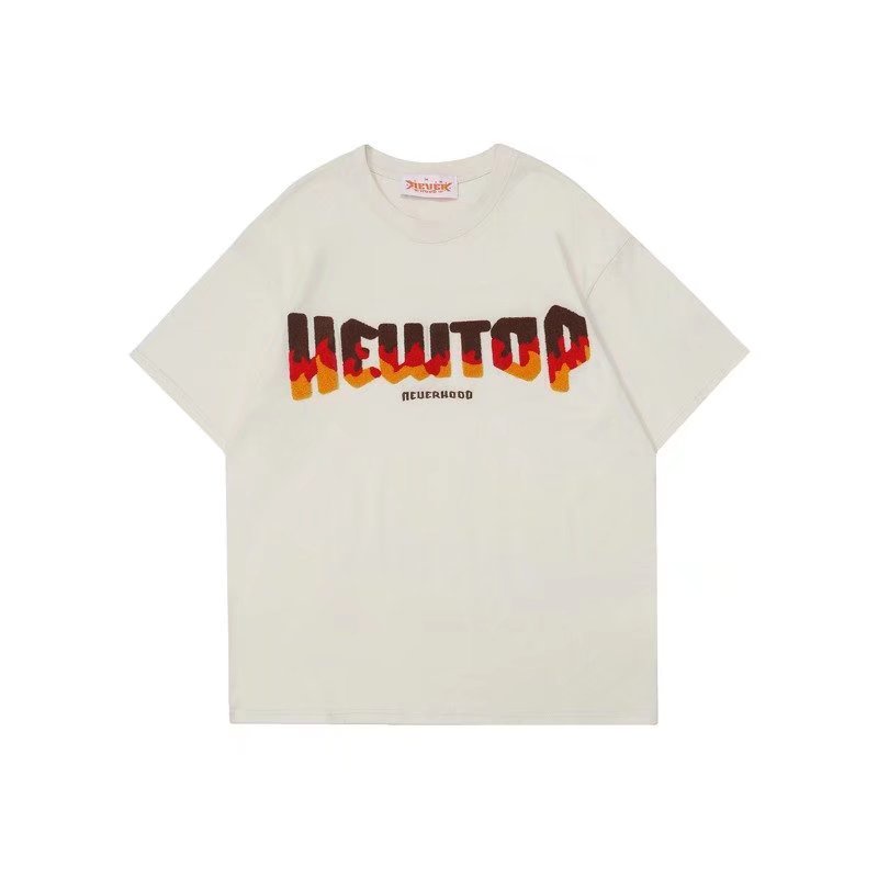 Áo Thun Nam Tay Ngắn Phong Cách hip hop Đường Phố Hàn Quốc Kích Thước Lớn [M-3XL]