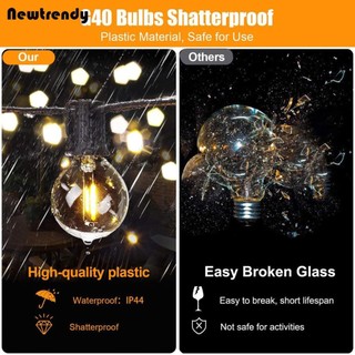 [0202]  1800mAh Solar String Lights Decoration 25 Lihgts LED High Voltage String Light