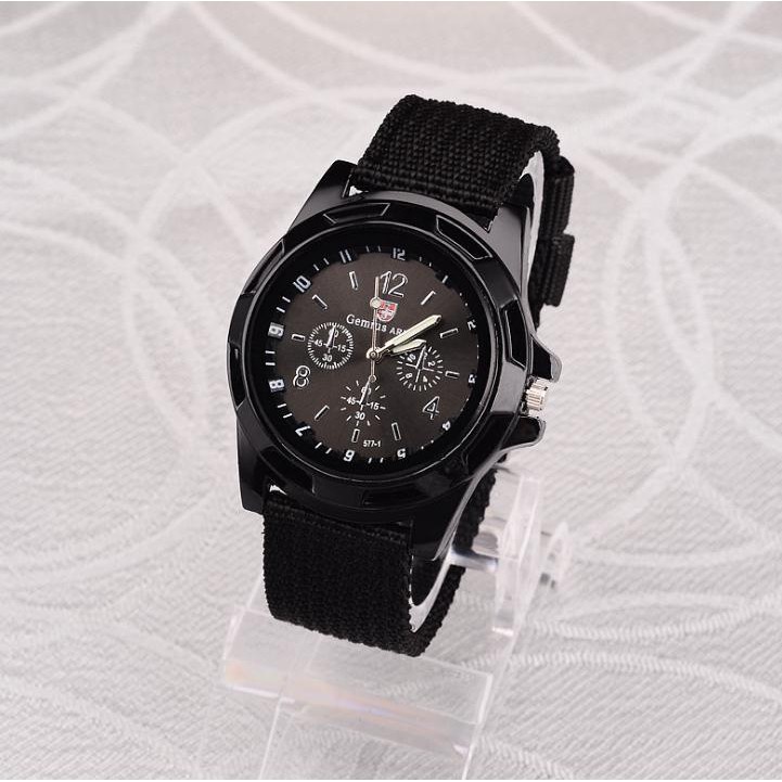 Đồng Hồ Quân Đội Dây Bện nylon Thời Trang Cho Nam LSWQ
