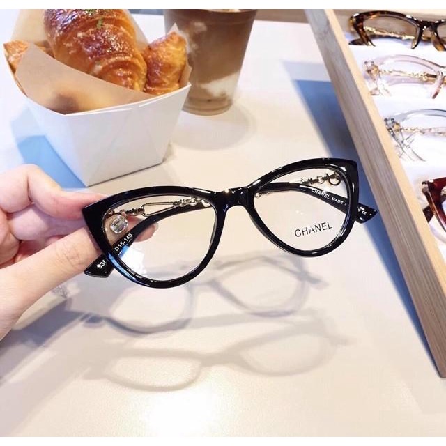 PVN57931 Kính mắt mèo giả cận siêu sang siêu đẹp cho nữ