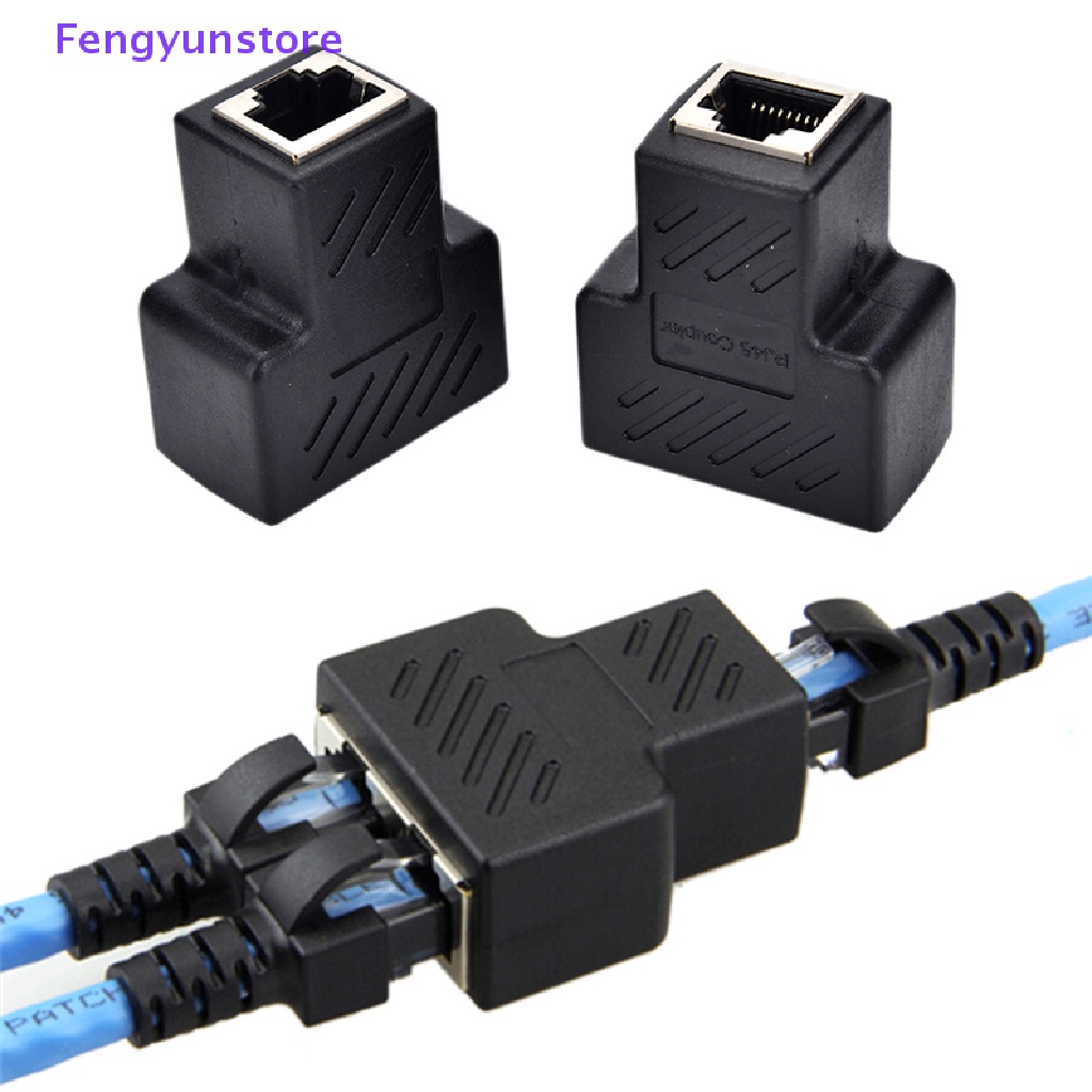 Đầu Nối Chia Cáp Mạng LAN RJ45 Từ 1 Sang 2 | BigBuy360 - bigbuy360.vn