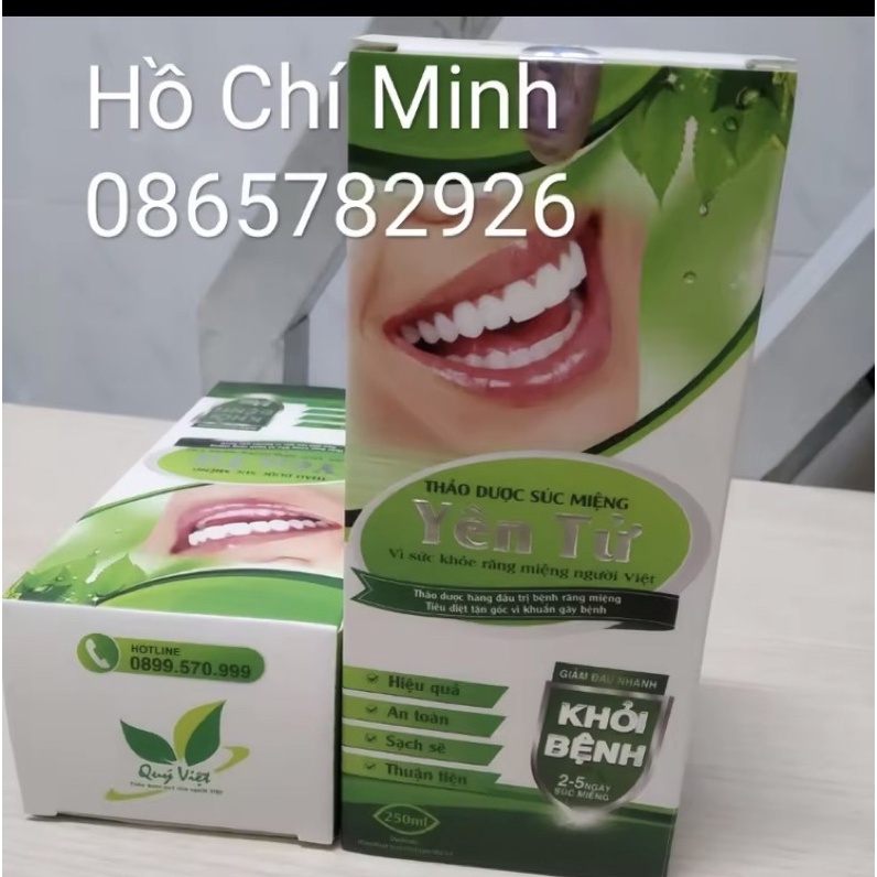 Súc miệng Yên Tử 275ml