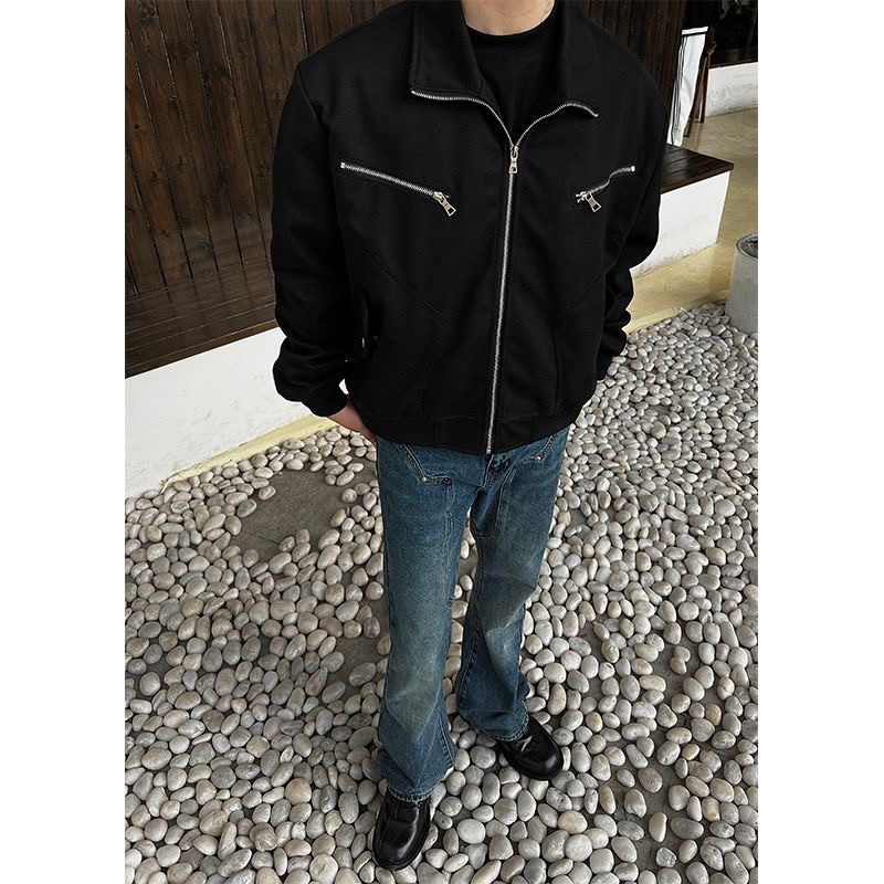 VUJADE Jeans - Quần bò ống rộng Streetwear