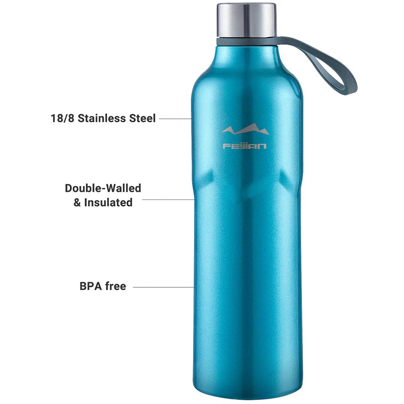 Fjbottle Bình Giữ Nhiệt 600ML Bình Nước Thể Thao Inox 316 Bình Giữ Nhiệt Chân Không FJ004