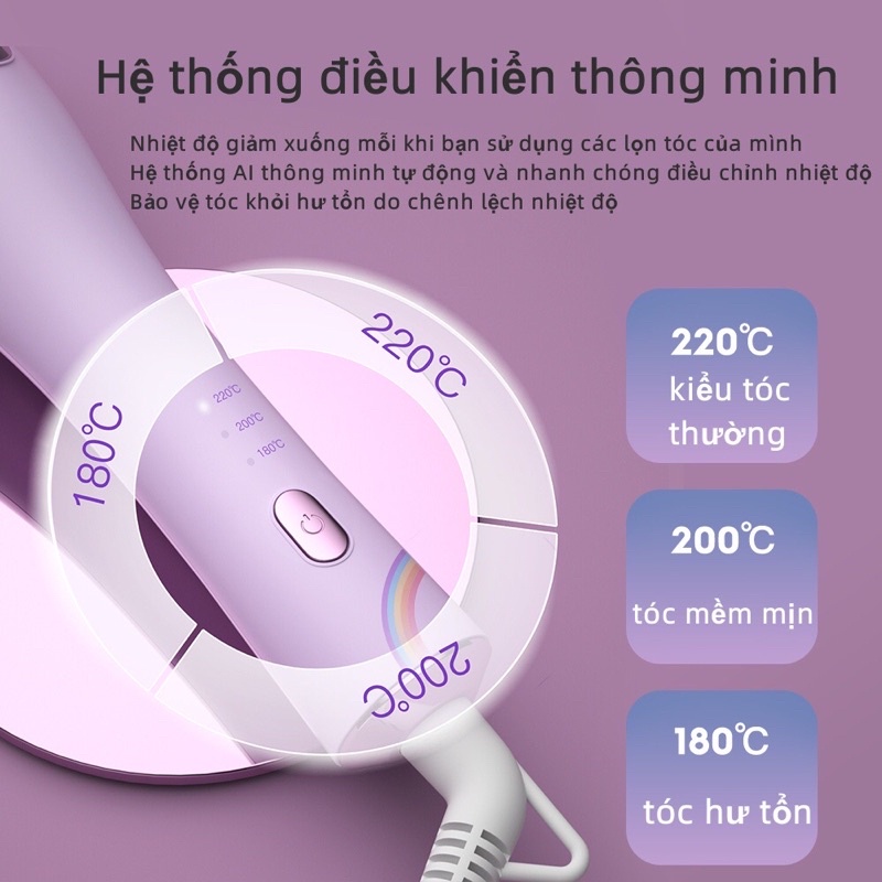 Máy Uốn Tóc Tự Động Thế Hệ Thịnh Hành 4Gen