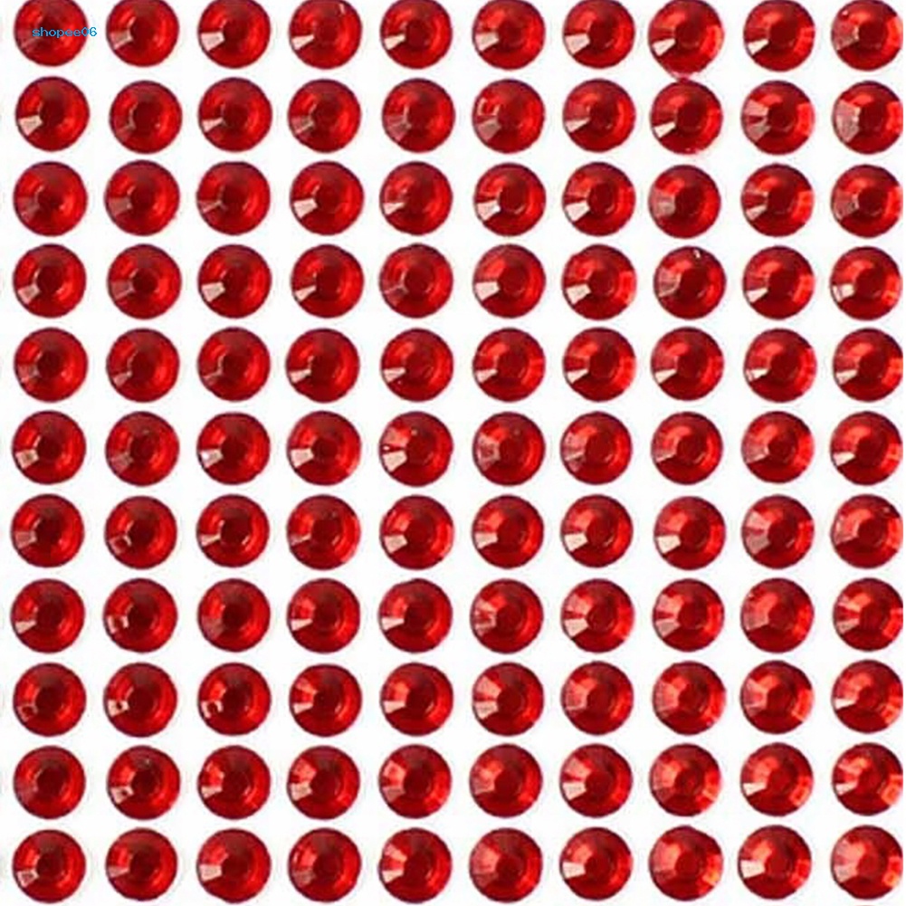 Đề Can Dán Trang Trí Điện Thoại Xe Hơi Tự Dính Đính Đá Lấp Lánh DIY