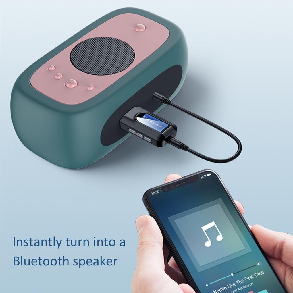 Usb Truyền Tín Hiệu Âm Thanh Không Dây 2 Trong 1 Cho TV / Máy Tính / Xe Hơi