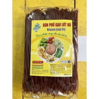 500gr bún gạo lứt ,phở gạo lứt ,hỗ chợ người ăn kiêng.