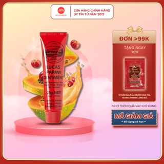 Kem Đa Năng Lucas Papaw Ointment Đu Đủ Chống Nứt Nẻ Môi Mùa Đông Của Úc 25g