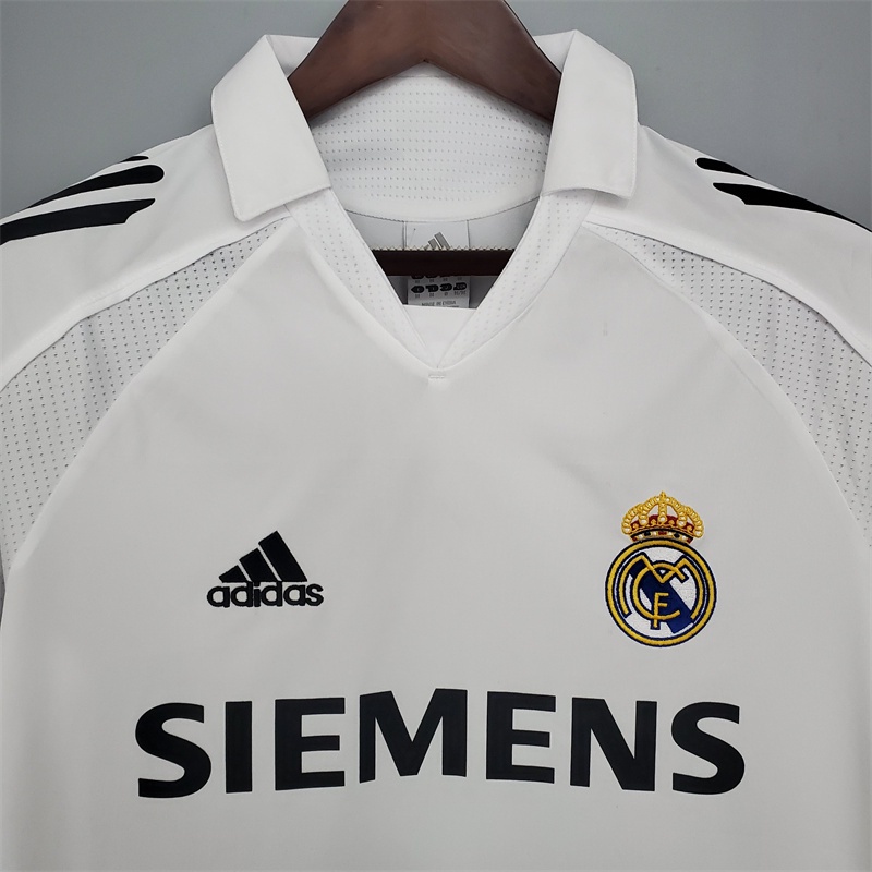 Áo Bóng Đá Đội Nhà Real Madrid 05-06 Kiểu Retro Cá Tính