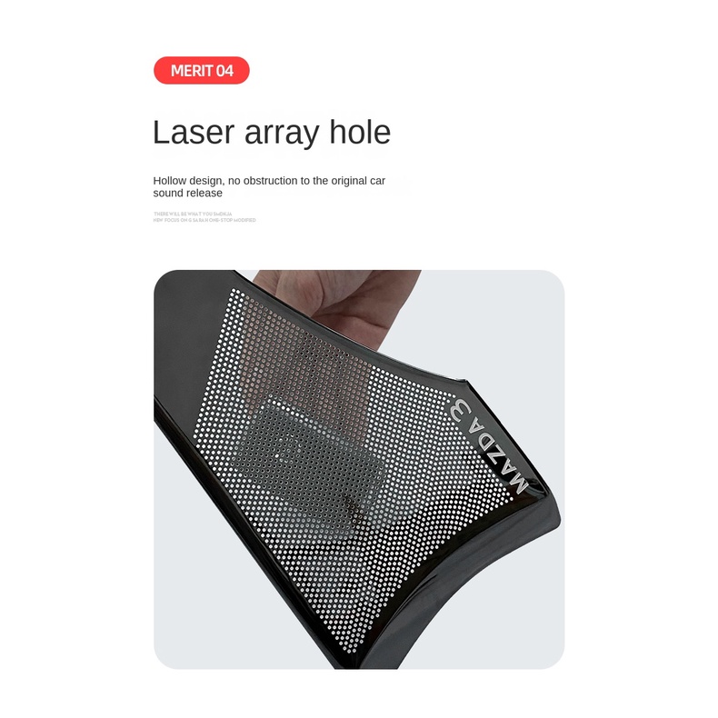 Miếng Dán Trang Trí Loa Âm Thanh 3 Cửa Xe Hơi mazda 3 2020-2023 20-23