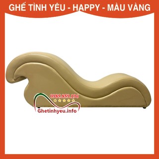 Ghế tình yêu happy vàng