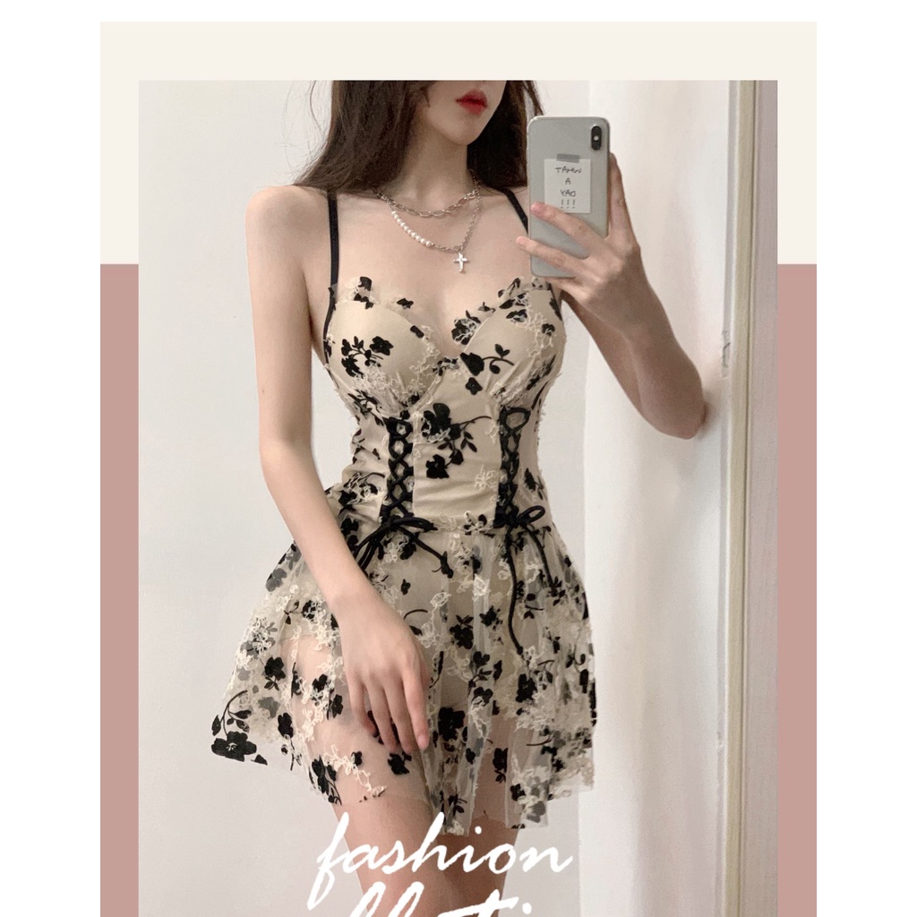 Bộ Đồ Bơi Hai Dây Thiết Kế Quyến Rũ Thời Trang Cho Nữ