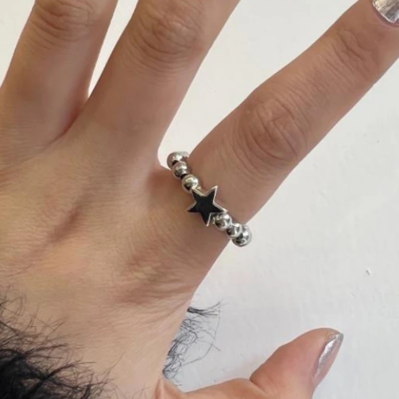 Nhẫn Hình Ngôi Sao Đơn Giản Thời Trang Cho Nữ