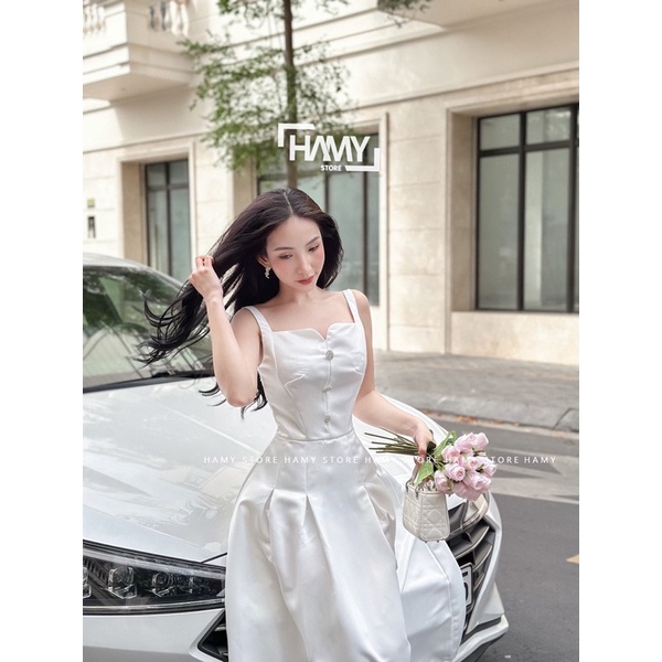 Đầm Dây Nút Công Chúa