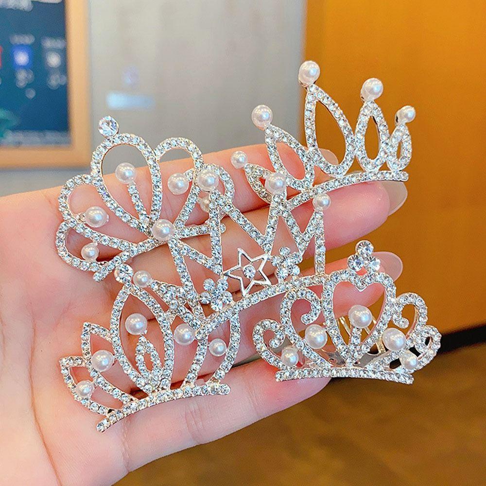 Vương Miện Công Chúa Thời Trang Xinh Xắn Cho Bé Gái