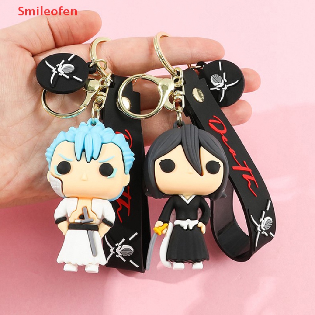 1 Móc Khóa Mô Hình Nhân Vật Kurosaki Ichigo Hoạt Hình BLEACH Bằng PVC Mới