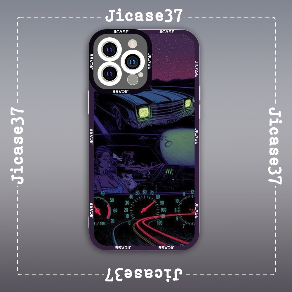 Ốp lưng iphone cạnh vuông Jicase Money's the Motive CeaJay$ Poster