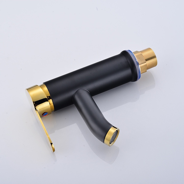 Vòi lavabo nóng lạnh mạ tĩnh điện đẹp