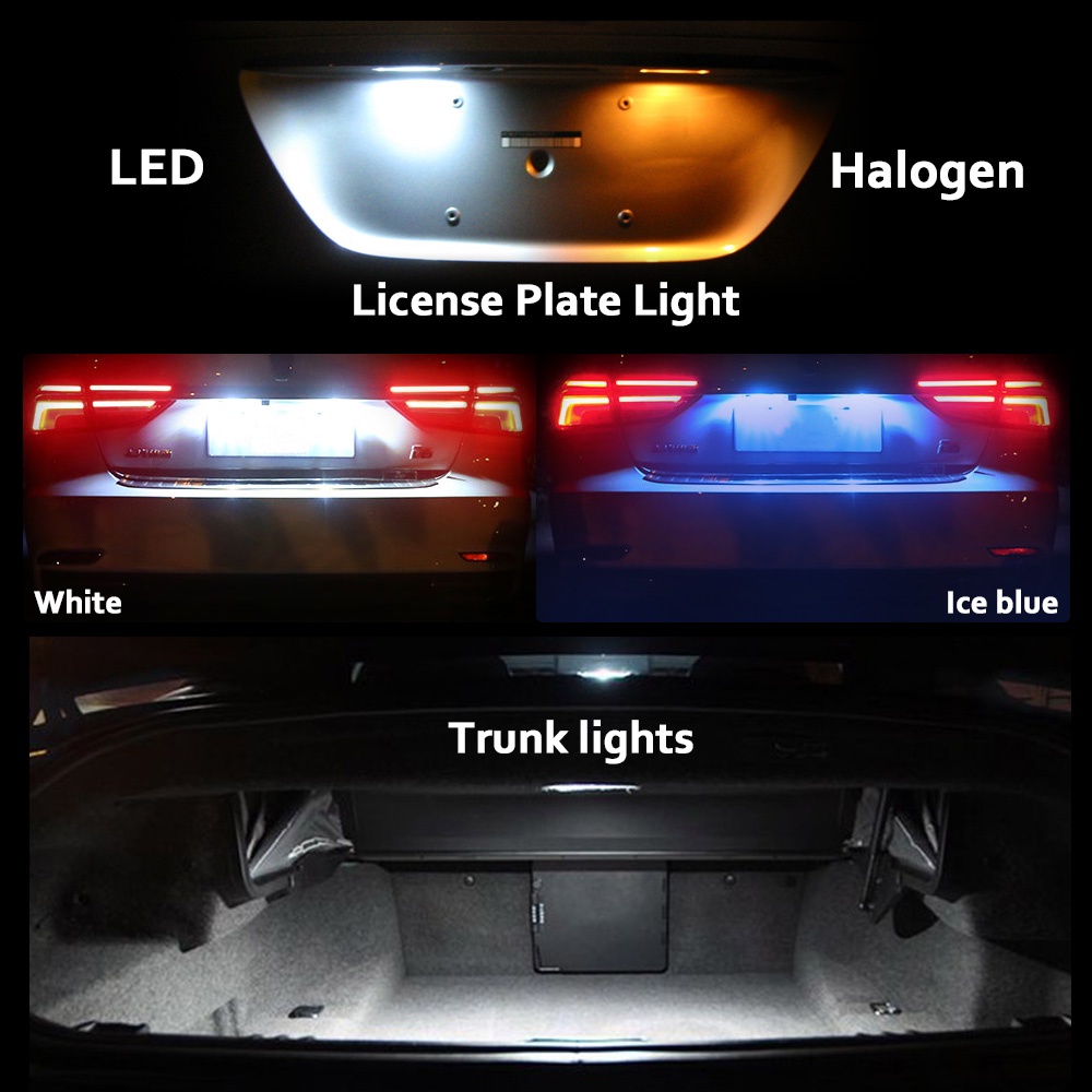 Bộ Đèn Led Canbus Trang Trí Nội Thất Cho Toyota Fortuner MK1 MK2 2005-20015 2016 2017 2018 2019 2020 2021 2022