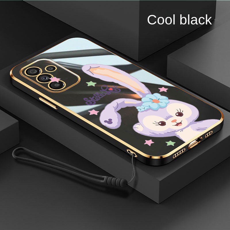 Ốp Điện Thoại Mềm Mạ 6D Hình Stellalou Đáng Yêu Cho Samsung Galaxy A14 5G A34 A54 5G