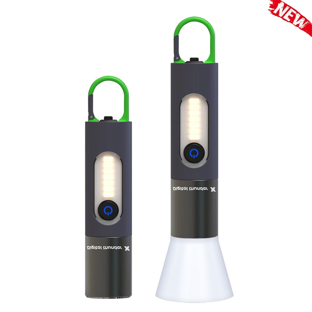 Đèn pin mạnh Đèn pin Laser Đèn pin sạc USB Đèn pin cầm tay đèn Led cắm trại công suất cao Đèn pin siêu sáng chống nước ngoài trời