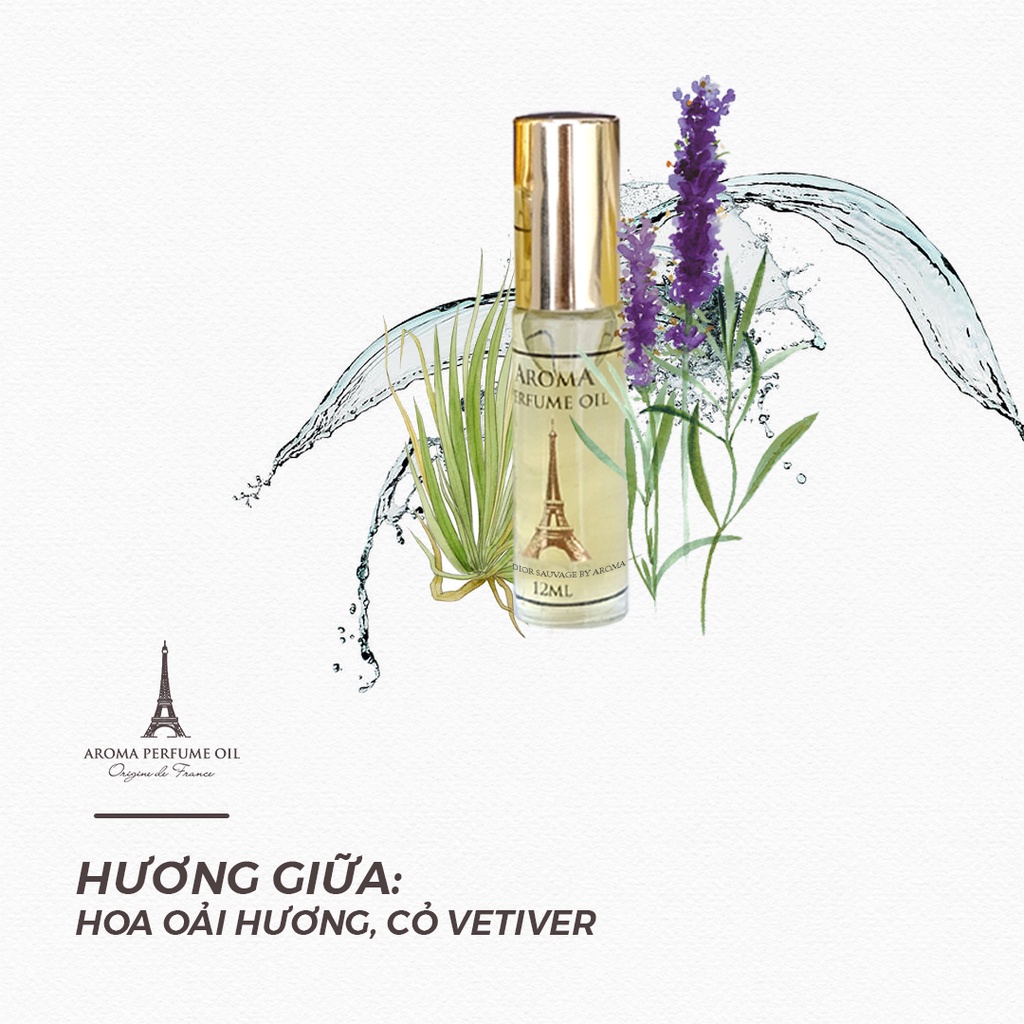 Nước Hoa Pháp AromaDior Sauvage Nam Tính, Lịch Lãm