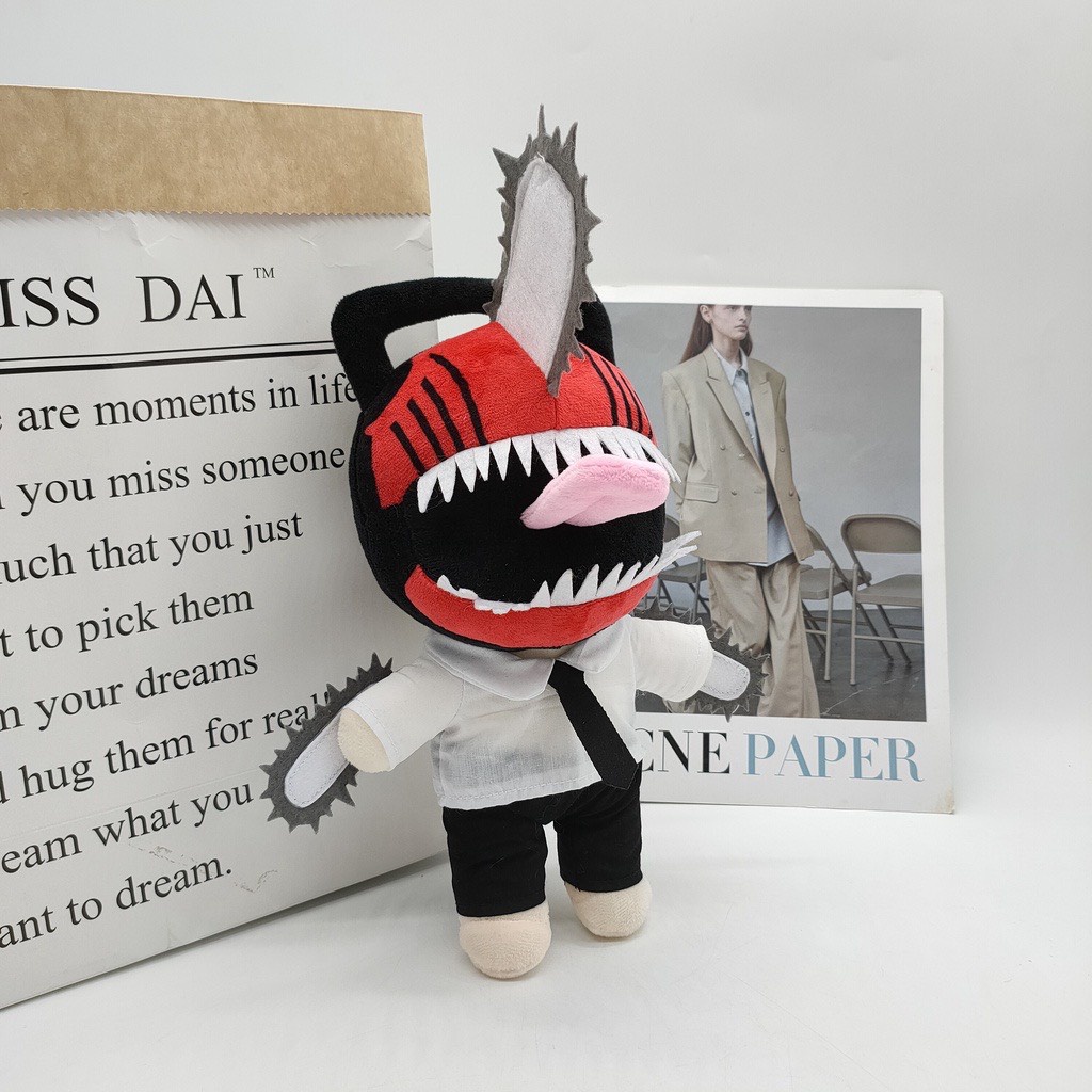 Thú Nhồi Bông Hình Nhân Vật Chainsaw Man Pochita Và Denji, Quỷ Đầu Cưa, Chó Đầu Cưa Pochita