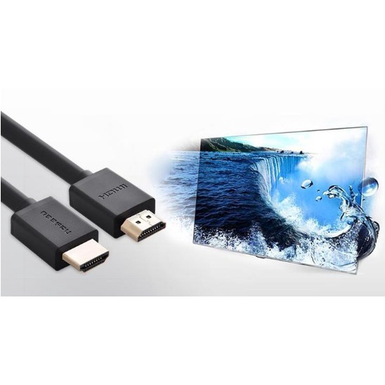 Cáp HDMI 1.4 tốc độ cao Ugreen HD104 Dùng cho Xiaomi Mi Box PS4 Bộ Chia HDMI Cáp Chuyển Đổi HDMI | Cổng Mạ Vàng 4K 1080P