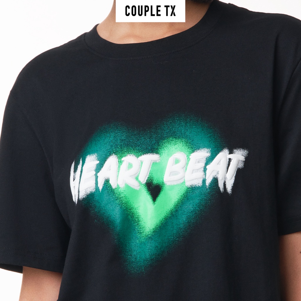 Áo Thun Nữ Couple TX In Graphics Heart Beat WTS 2241