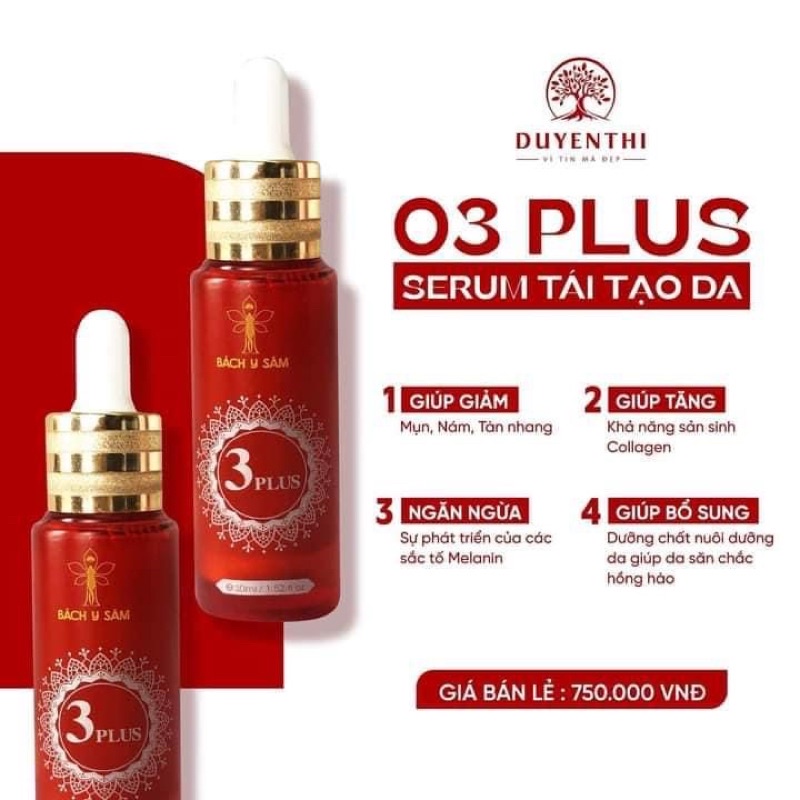 Bạch Linh 03_Bách Y Sâm 03 Plus 30ml Chuyên Nám (Mẫu Mới)