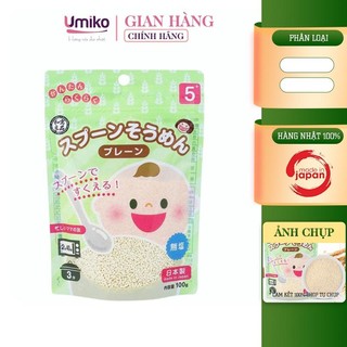 Mì Somen tách muối cắt vụn (mì thìa) Umiko Ryohin dành cho bé ăn dặm 100g
