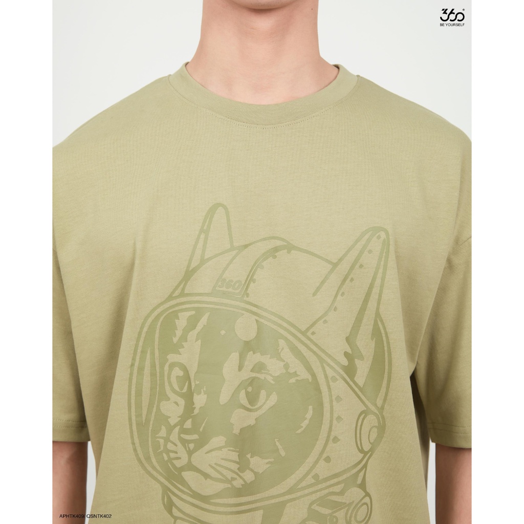 Áo thun nam in hình họa tiết trẻ trung thương hiệu 360 Boutique chất liệu cotton cao cấp - APHTK409
