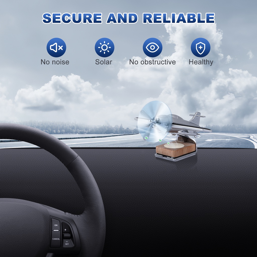 ❤♚❤ Máy Khuếch Tán Tinh Dầu Trang Trí Nội Thất Xe Hơi Hình Máy Bay