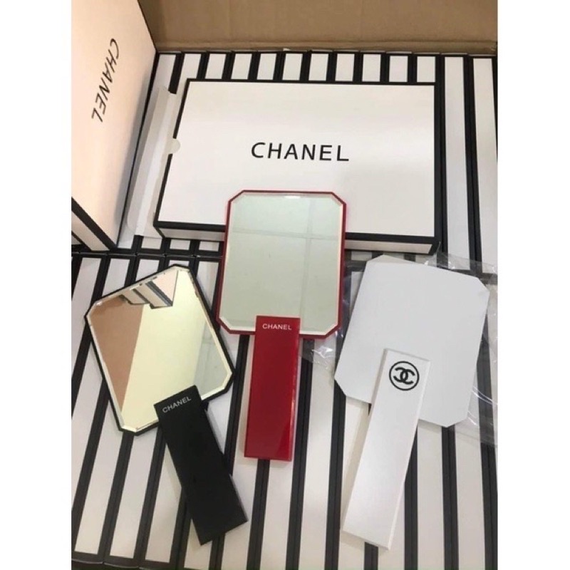 Gương cầm tay sang chảnh Chan full hộp