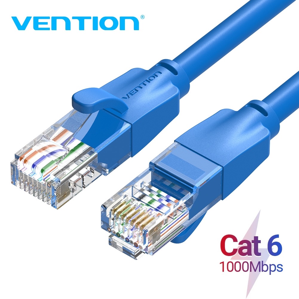 Dây cáp mạng CAT6 VENTION chuẩn RJ45 hỗ trợ tốc độ 1gbps