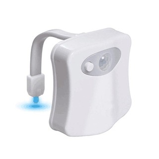 Night Light Smart PIR Motion Sensor Toilet 8 Colors Waterproof Toilets Light