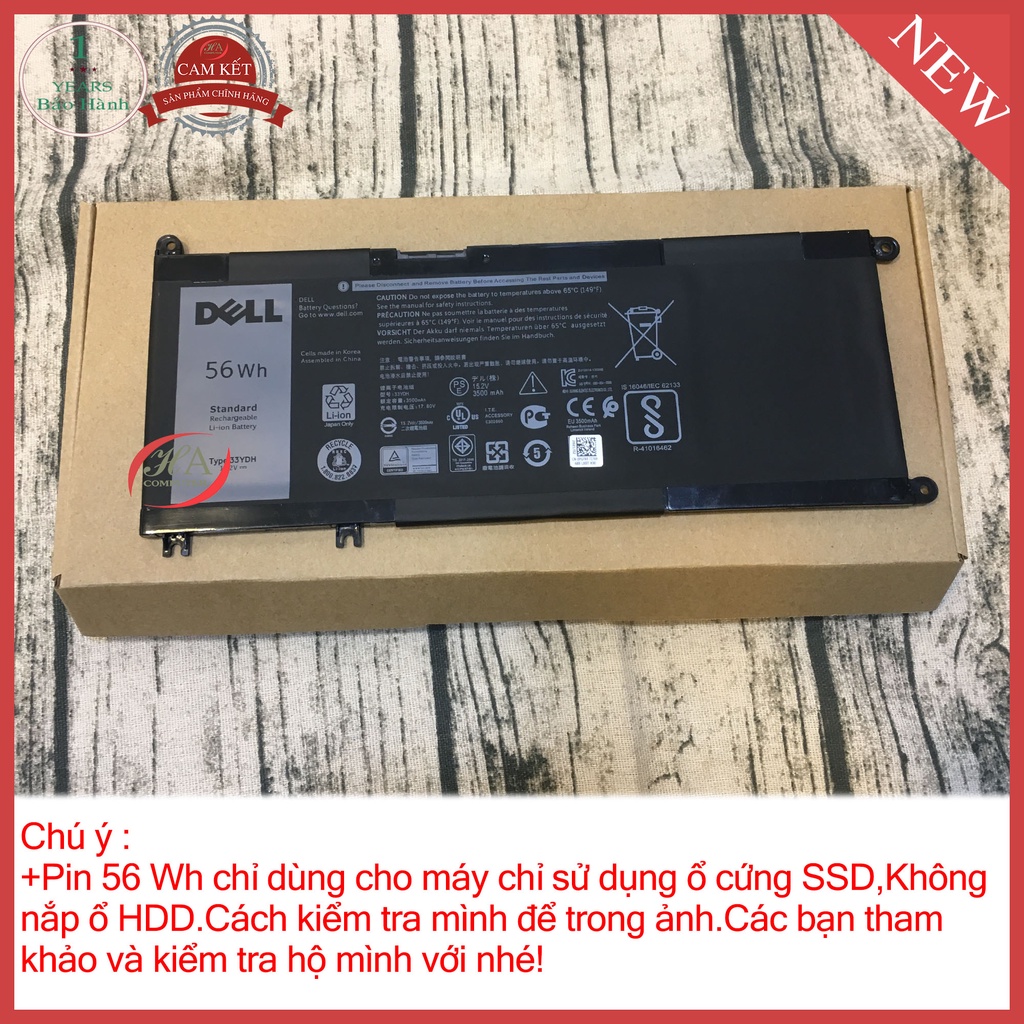 Pin dell Latitude 3400