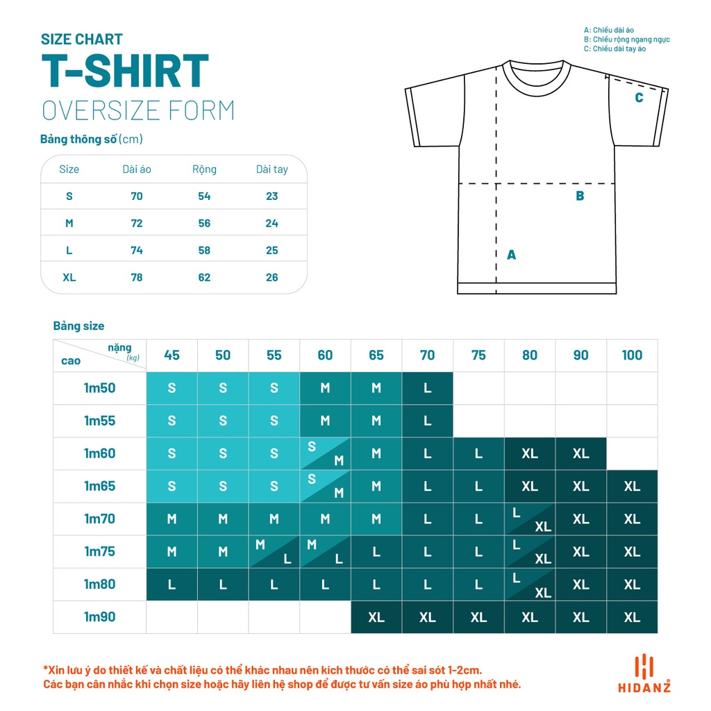 Áo thun Unisex tay lỡ cotton local brand HIDANZ - Club SS1