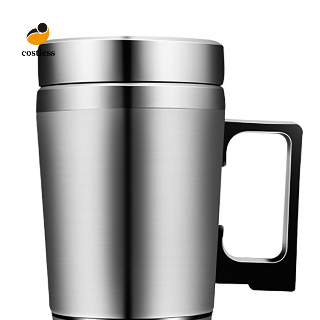 Ấm Đun Nước Bằng Thép Không Gỉ 12 / 24V 300ml Cho Xe Hơi