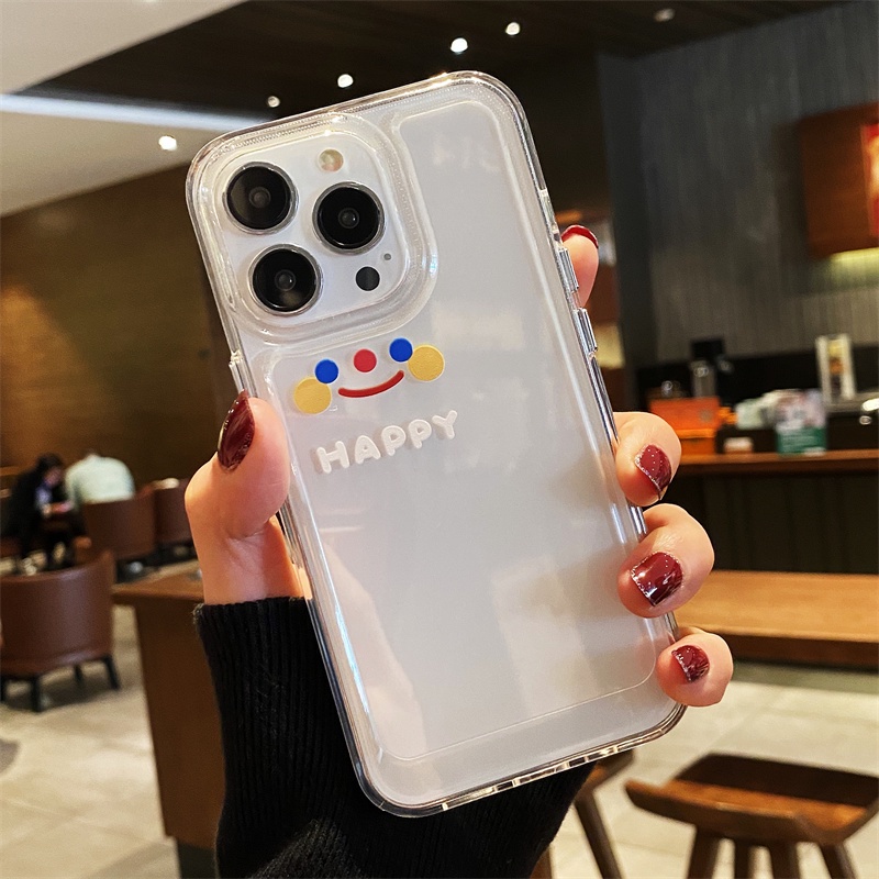 Ốp Điện Thoại TPU Silicon Mềm Trong Suốt Chống Vỡ Cho IPhone 14 13 12 11 Pro Max XS XR X 8 7 6S Plus