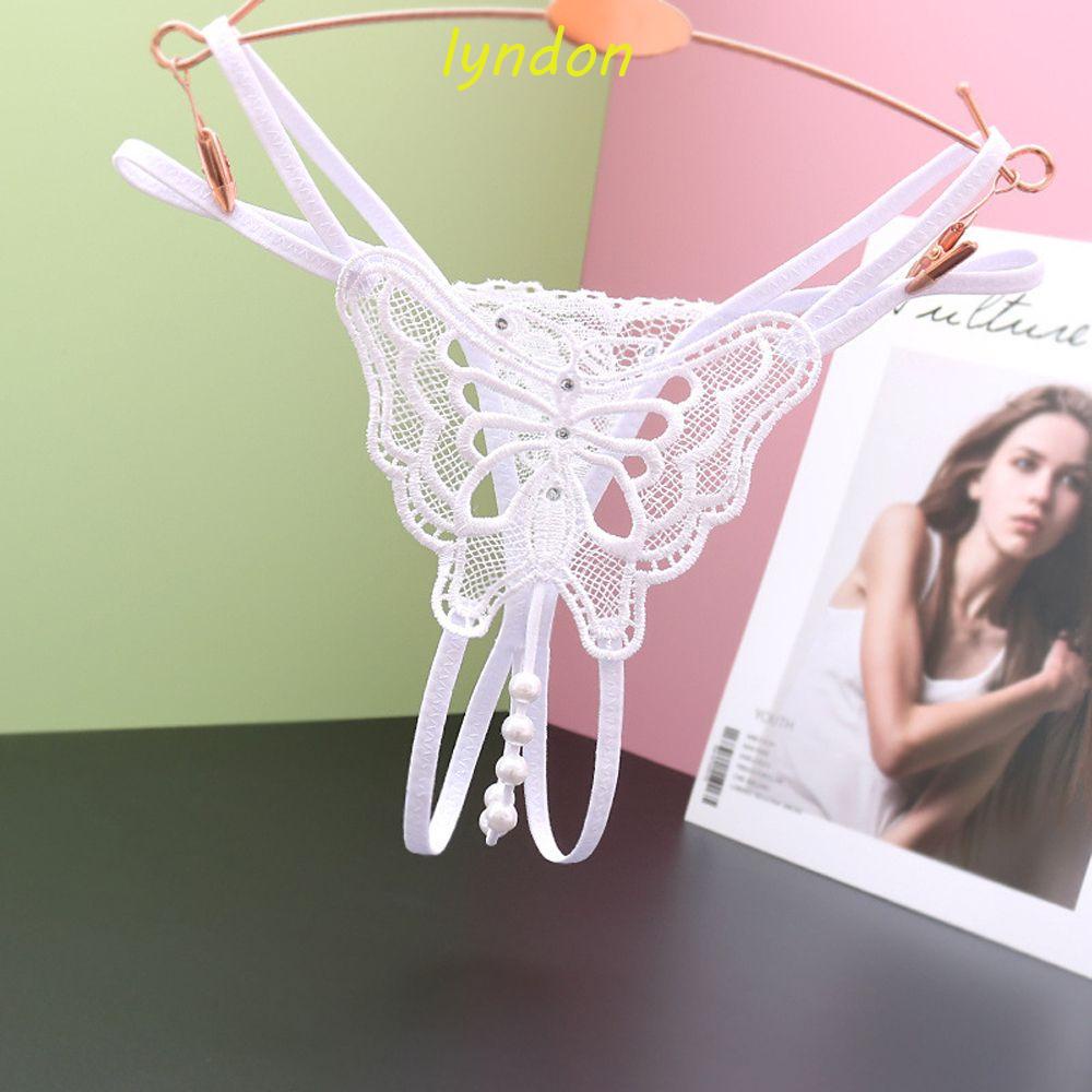 Quần Lót Lọt Khe Phối Ren Hình Bướm Lưng Trần Gợi Cảm