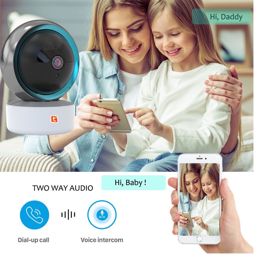 Camera AI nền tảng Tuya Smart phát hiện chuyển động và cảnh báo thông minh