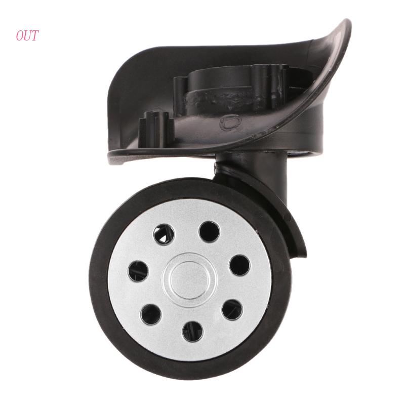 Bộ 4 Bánh Xe Xoay 360 Độ Thay Thế Cho Vali Hành Lý